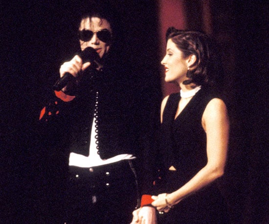 Michael and his then-wife, Lisa Marie Presley, famously locked lips on stage during the 1994 MTV VMAs.