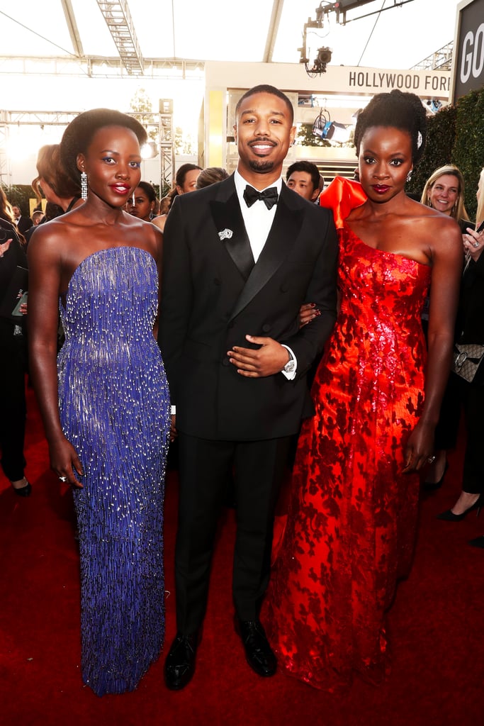 Black Panther Cast at Golden Globes 2019 Photos