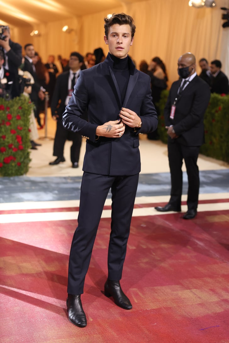 Shawn Mendes' Tommy Hilfiger Nail Art at the 2022 Met Gala POPSUGAR