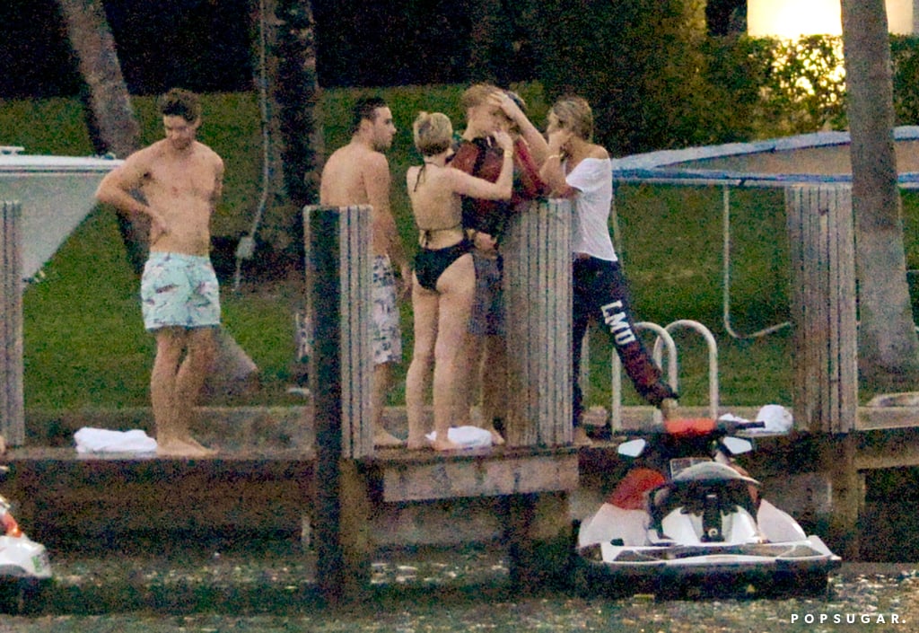 Miley Cyrus and Patrick Schwarzenegger Jet-Skiing Pictures