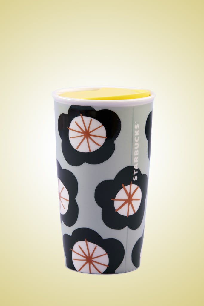 Black and Yellow Starbucks Coffee Tumbler