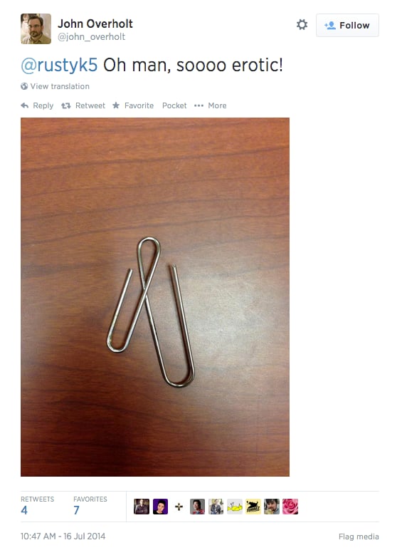 But Mostly, This Paperclip