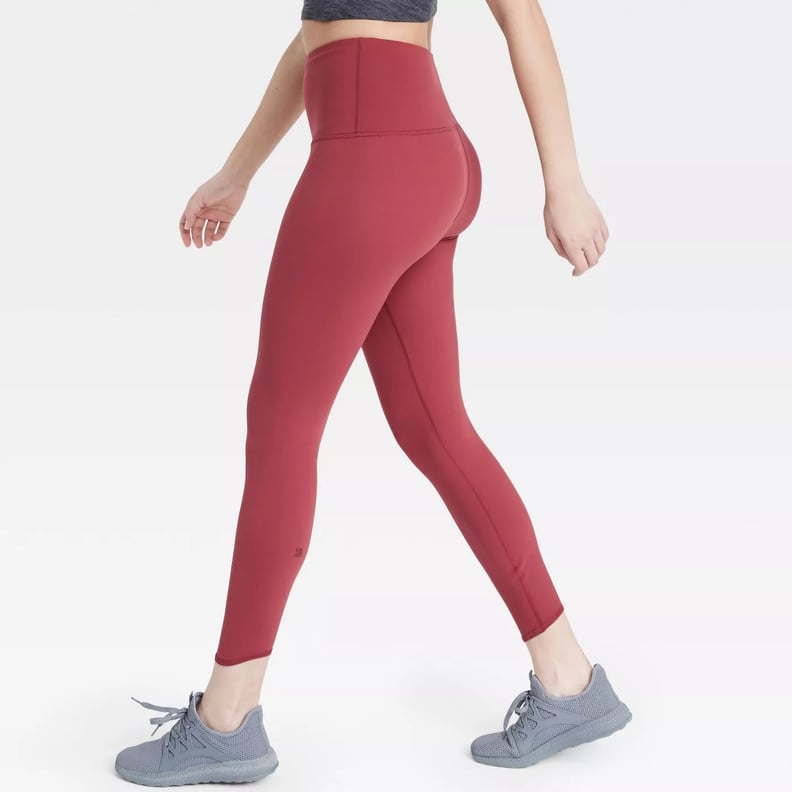Red Best Lulu Align Yoga Pants 25' Inseam High Waist Women's
