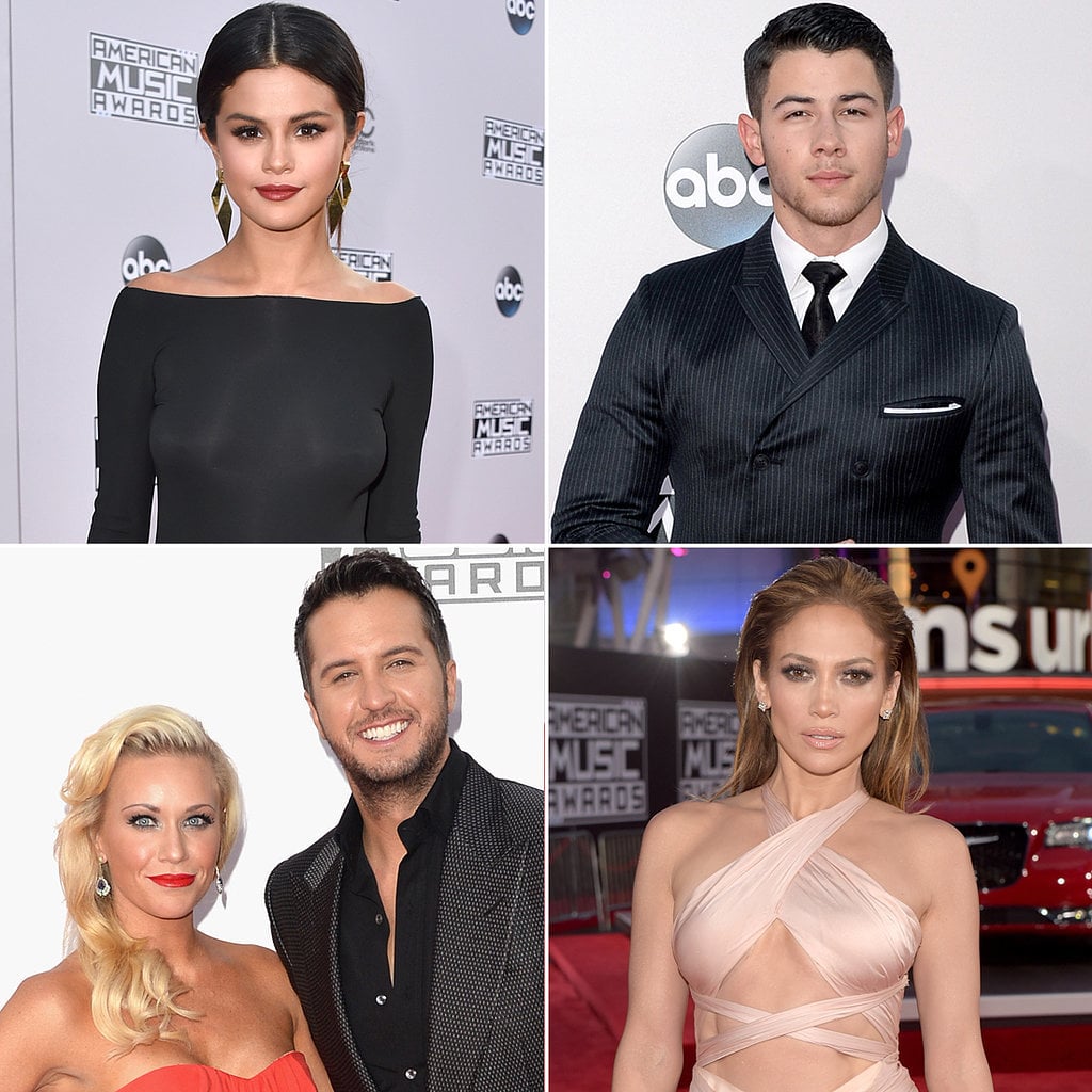 All the fun, of course, starts hours before the show begins. Check out all the celebrities who turned up on the red carpet this year.
Trying to figure out who wore what? We've compiled a list of all the most important dresses from the event.
Can we talk about Gigi Hadid's look, by the way? That was definitely a bra.
Of course, what kind of award show would it be without a little reality TV royalty? Khloé Kardashian and Kendall and Kylie Jenner all walked the carpet together.
And Jennifer Lopez? Her preshow dress was all about the abs, obviously.