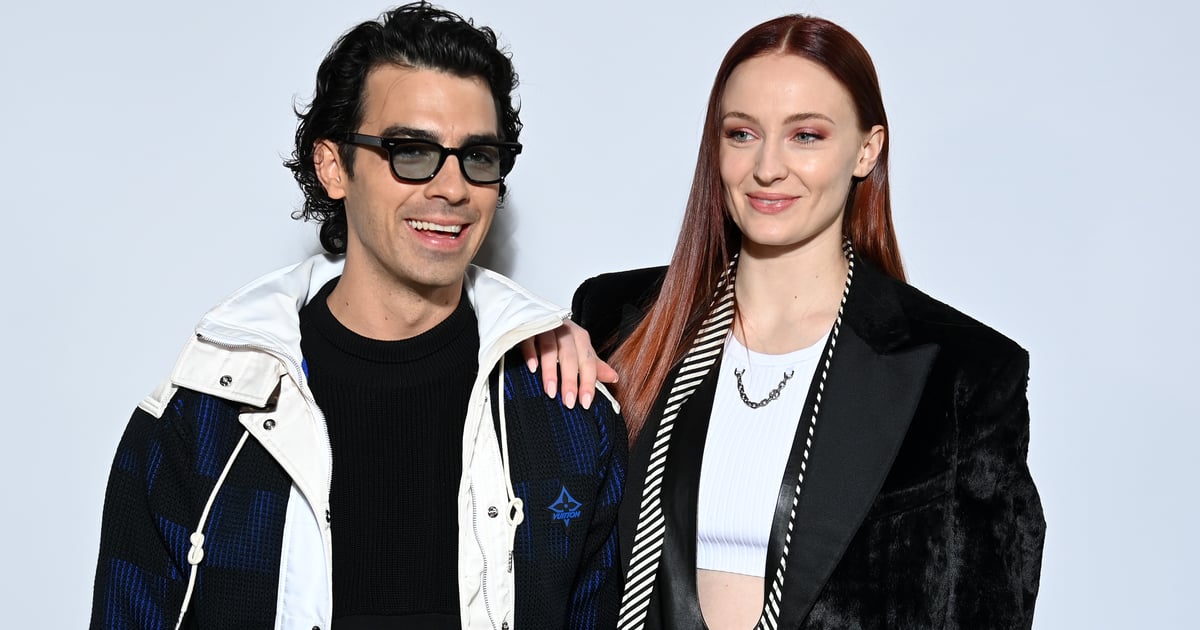 Sophie Turner and Joe Jonas Front Row at Louis Vuitton 2022