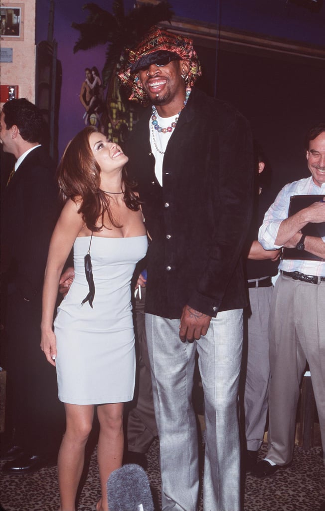 Carmen Electra and Dennis Rodman