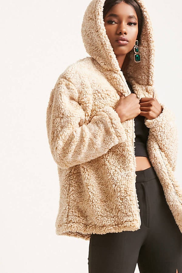 forever 21 fluffy jacket