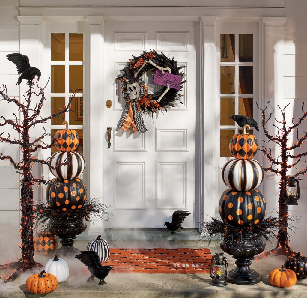 Halloween Pumpkin Topiary