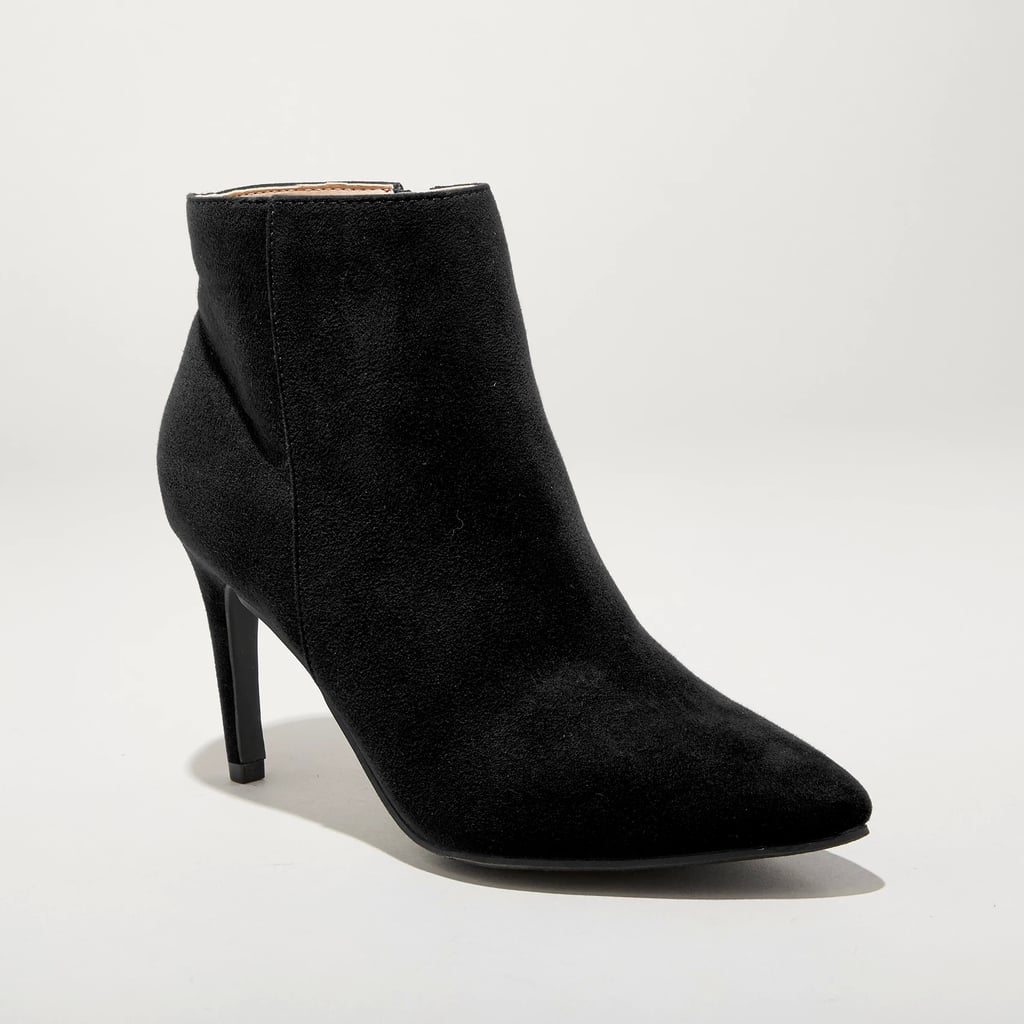 A New Day Women's Norelle Microsuede Stiletto Pointed Booties