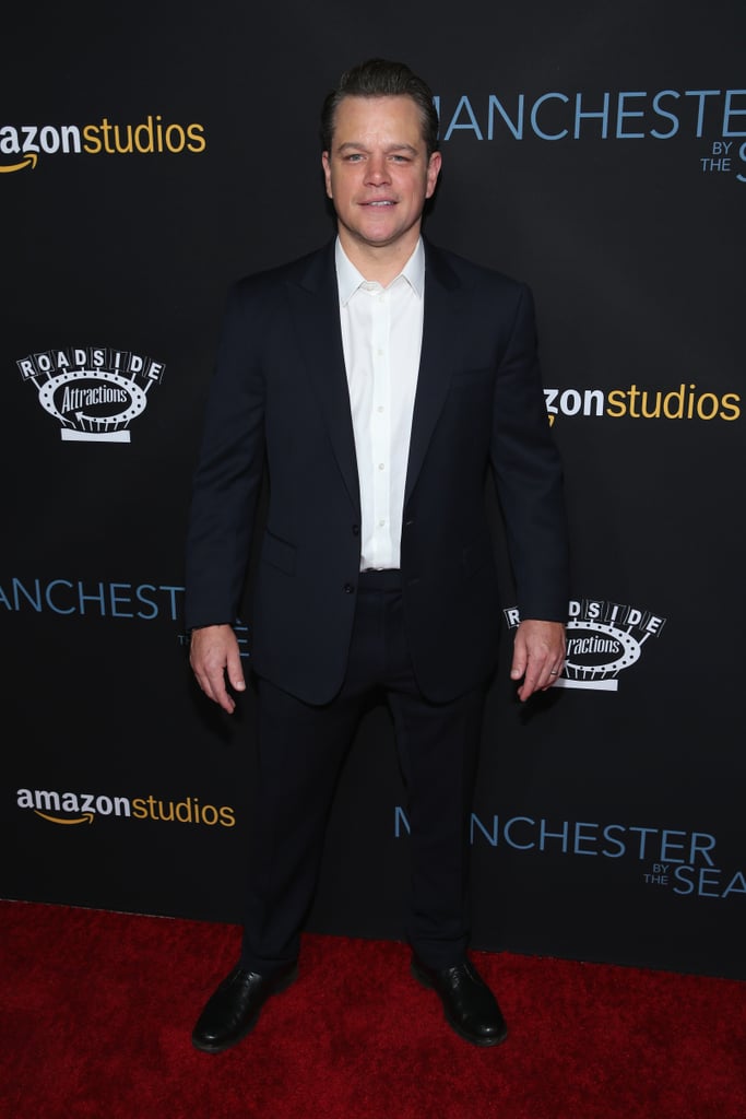 Matt Damon and Ben Affleck at Manchester by the Sea Premiere