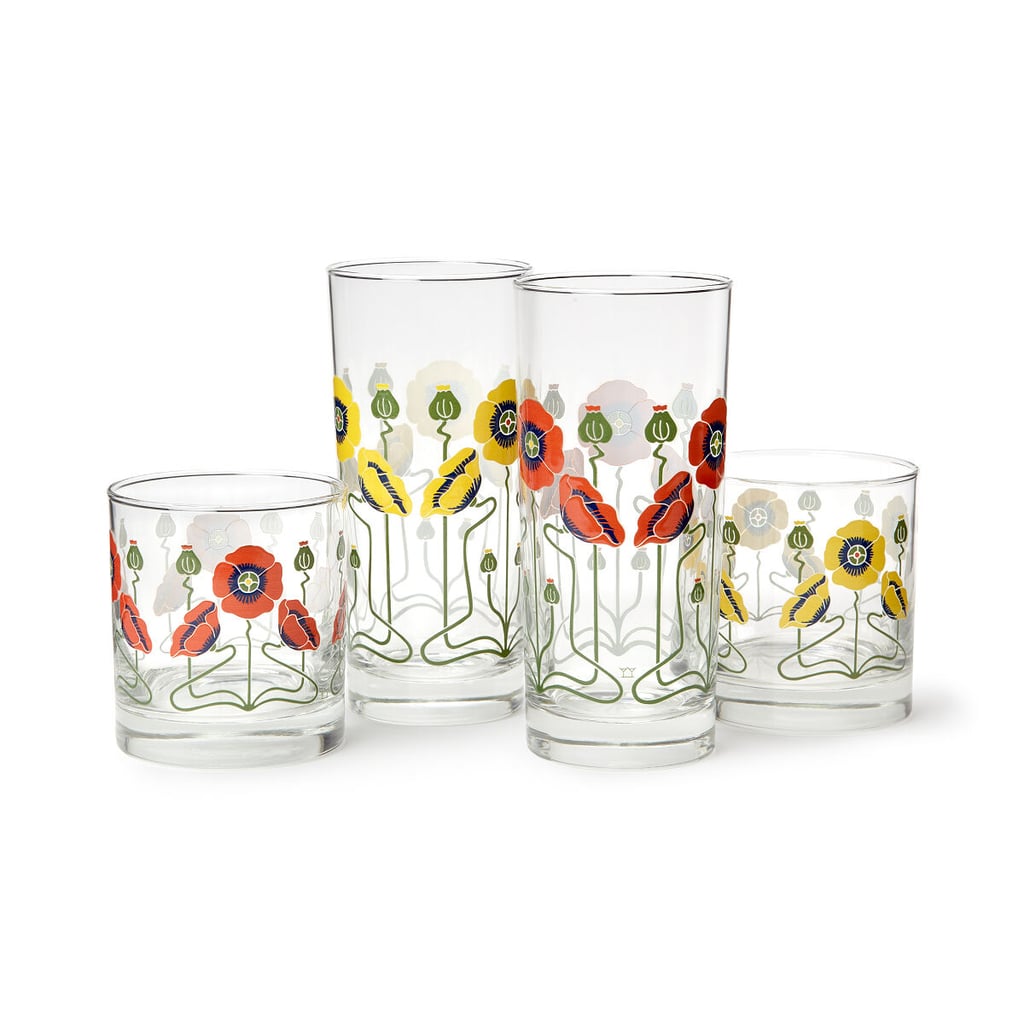 Poppy Cocktail Glassware