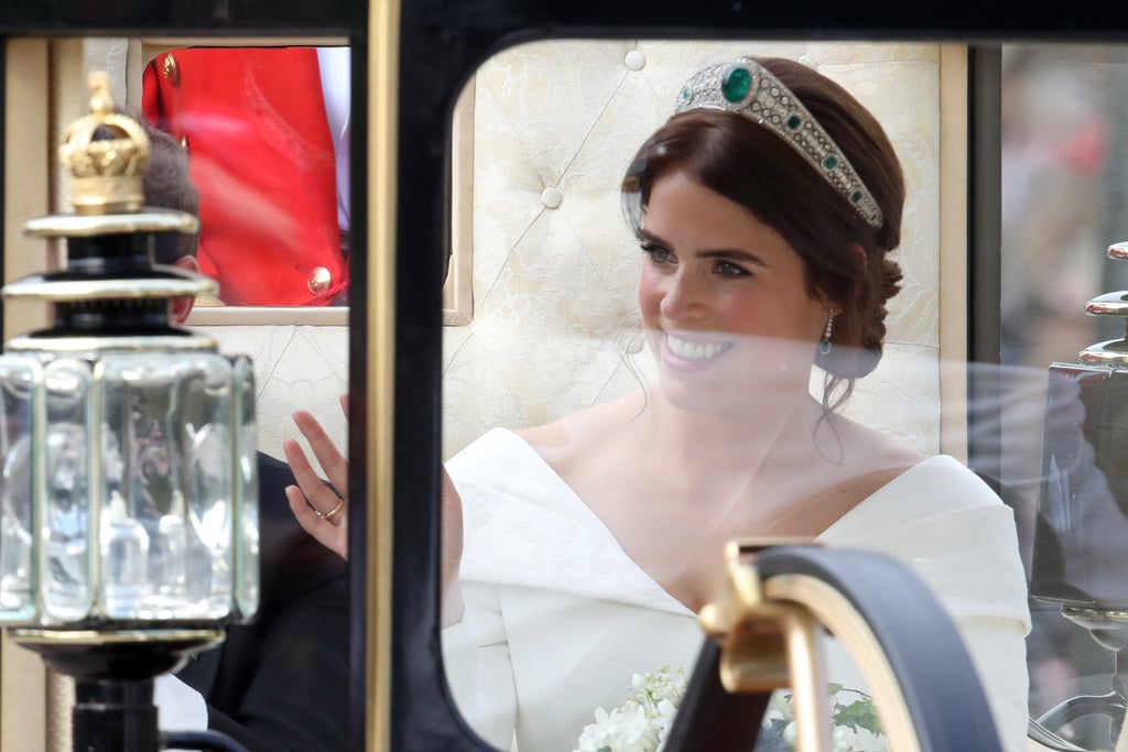 Princess Eugenie Tiara on Her Wedding Day