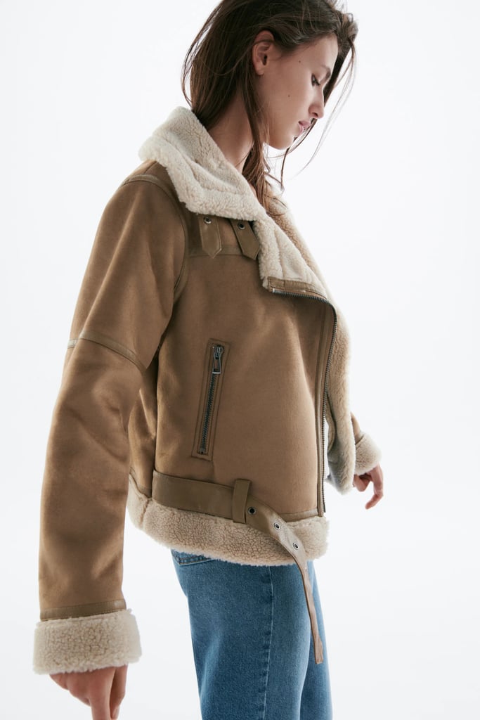 A Warm Jacket: Zara Double-Faced Jacket