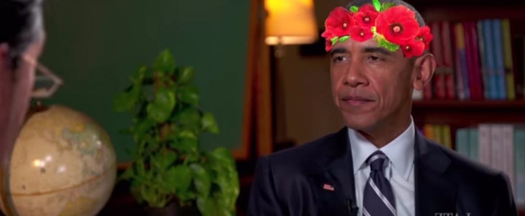 President Obama Jokes With Stephen Colbert About His Résumé