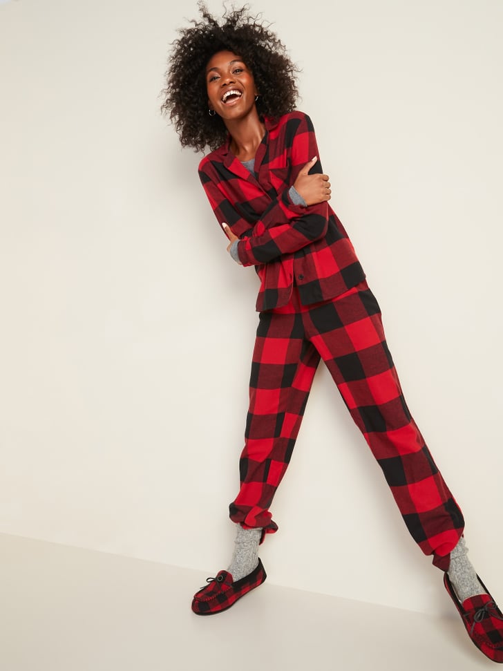 Red and black pj set online