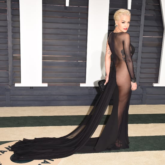 Rita Ora's Dress at Oscars Afterparty 2015