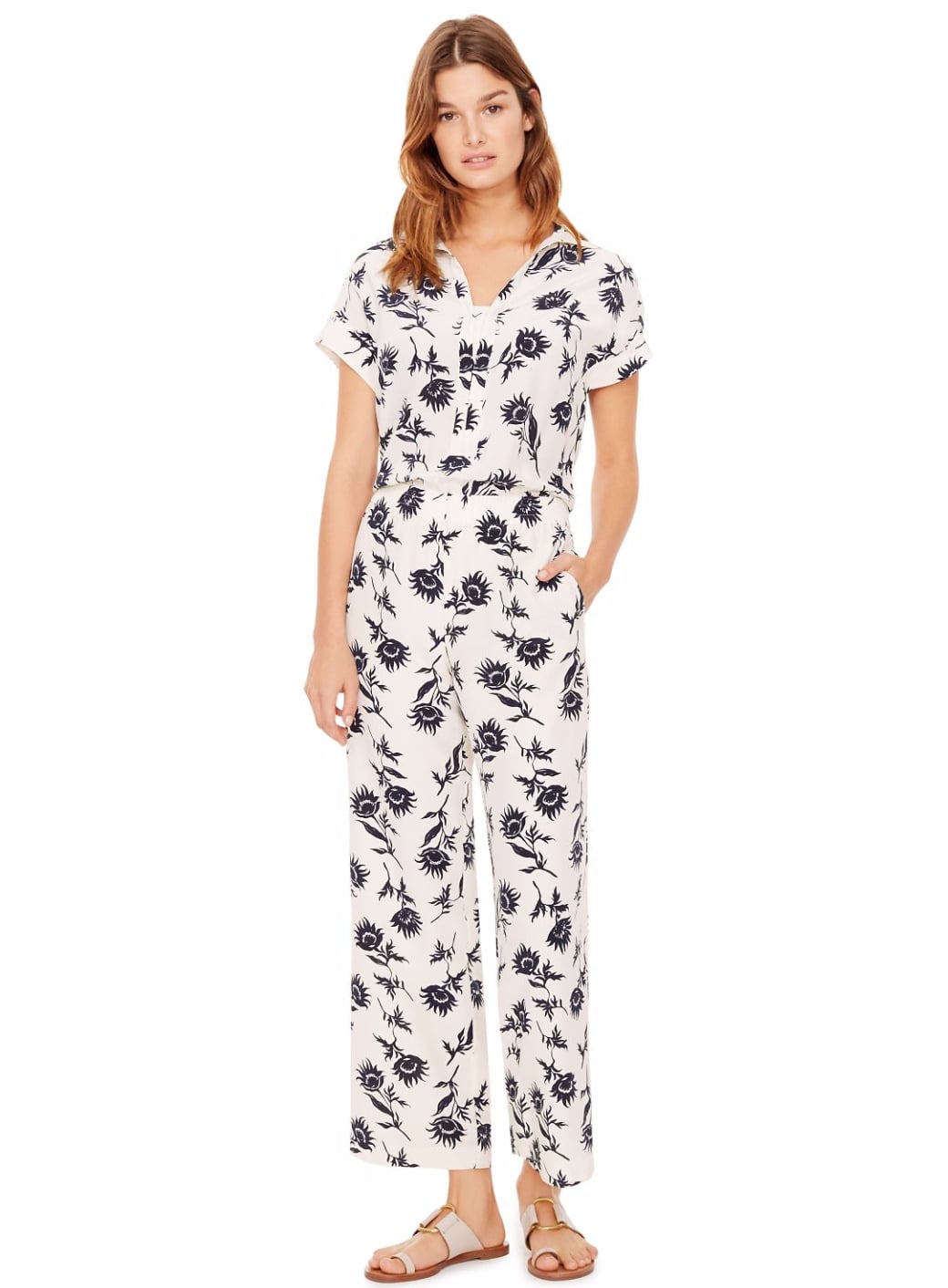 Tory Burch Silk Jumpsuit ($495) | The 1 Piece Every Lazy Girl Needs |  POPSUGAR Fashion Photo 11