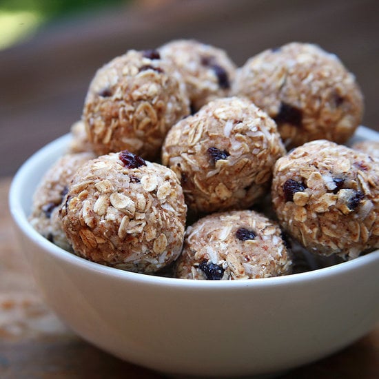 Cherry-Almond Coconut Protein Balls