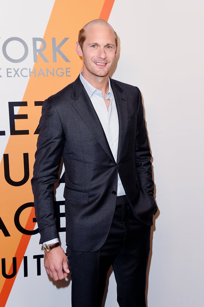 Alexander Skarsgard Bald Head Pictures