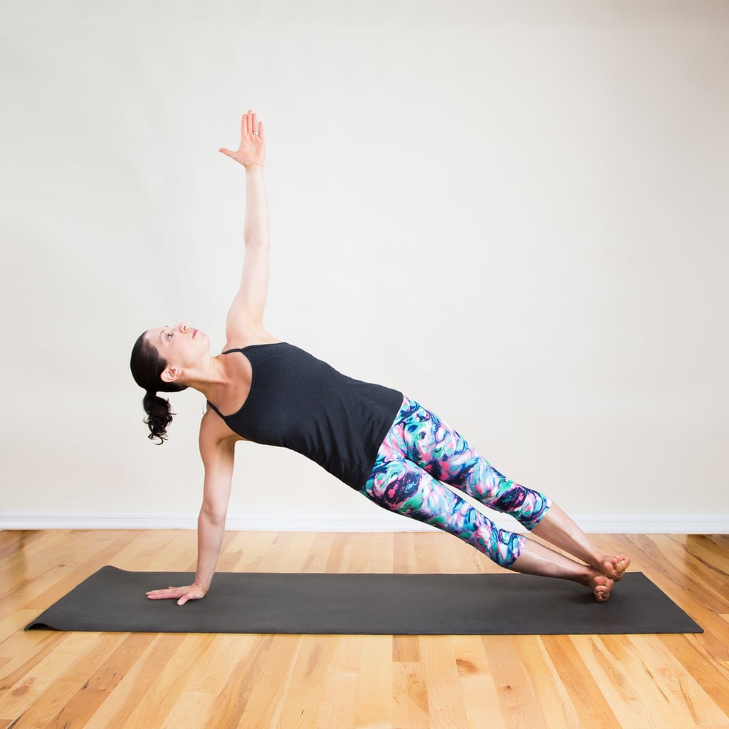 Side Plank Pose Heating Yoga Sequence Popsugar Fitness Photo 10 