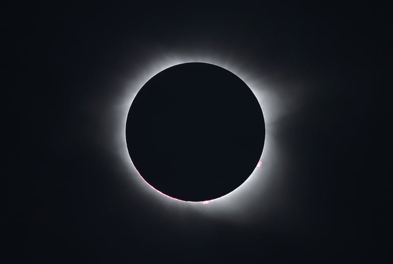 The total solar eclipse from Charleston, SC.