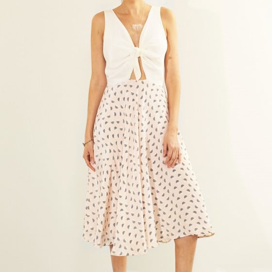 The Champagne Dress is available on Blake's site, Preserve, for $230.