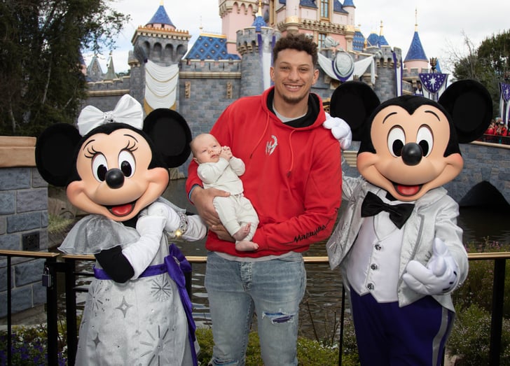 Patrick Mahomes and Family at Disneyland After Super Bowl POPSUGAR