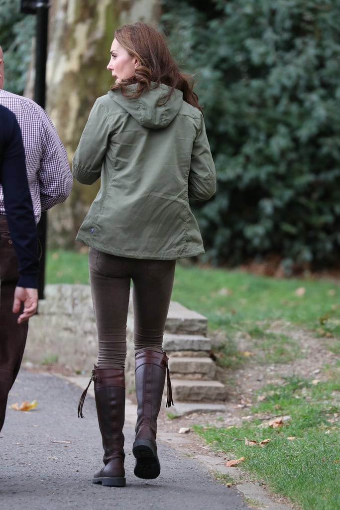 Kate Middleton Brown Boots October 2018