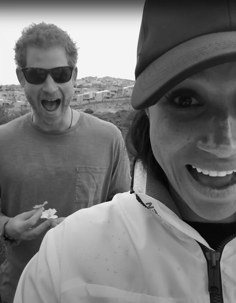 "Harry & Meghan" Outfits: Meghan Markle's Baseball Cap and Rain Jacket