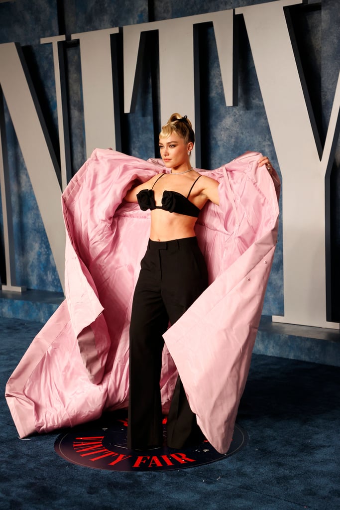Florence Pugh at the 2023 Vanity Fair Oscars Party