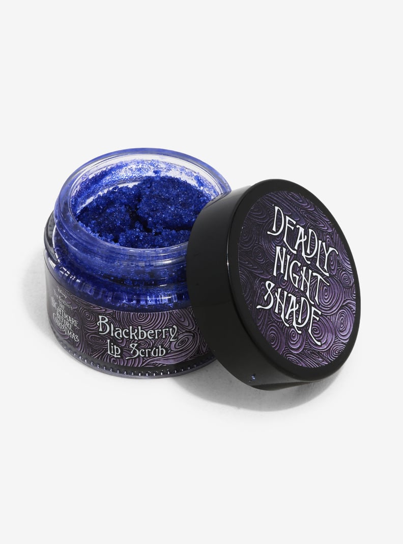 The Nightmare Before Christmas Deadly Nightshade Blackberry Lip Scrub