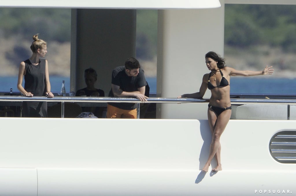 Michelle Rodriguez in a Bikini in Sardinia 2014 | Pictures
