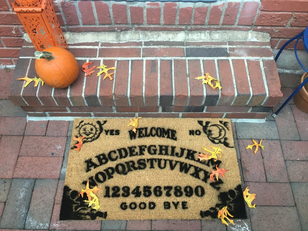 Ouija Board Doormat ($30)