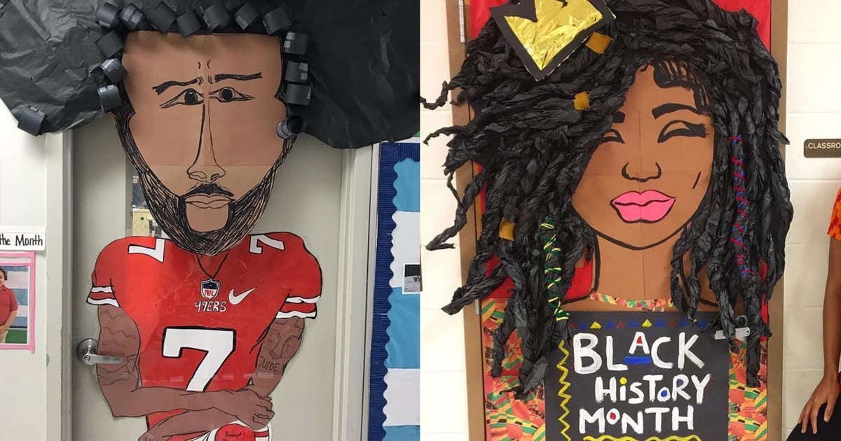 Teachers Decorate Doors For Black History Month Popsugar