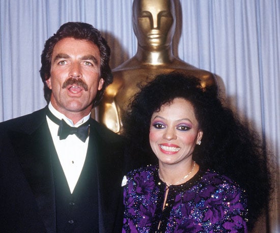 Tom Selleck and Diana Ross, 1985 Tom Selleck and Diana Ross, 1985