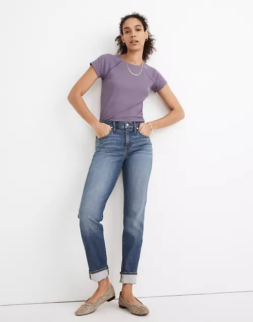 Madewell high 2024 rise slim boyfriend