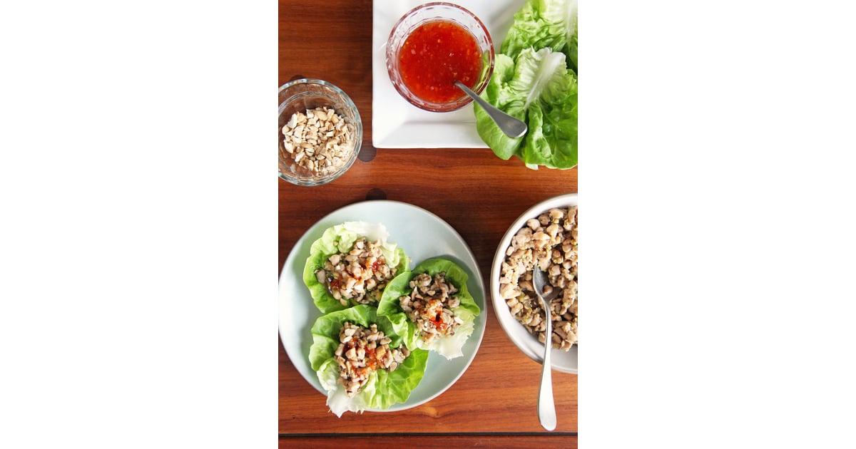 Chinese Chicken and Shiitake Mushroom Lettuce Wraps Lettuce Wrap
