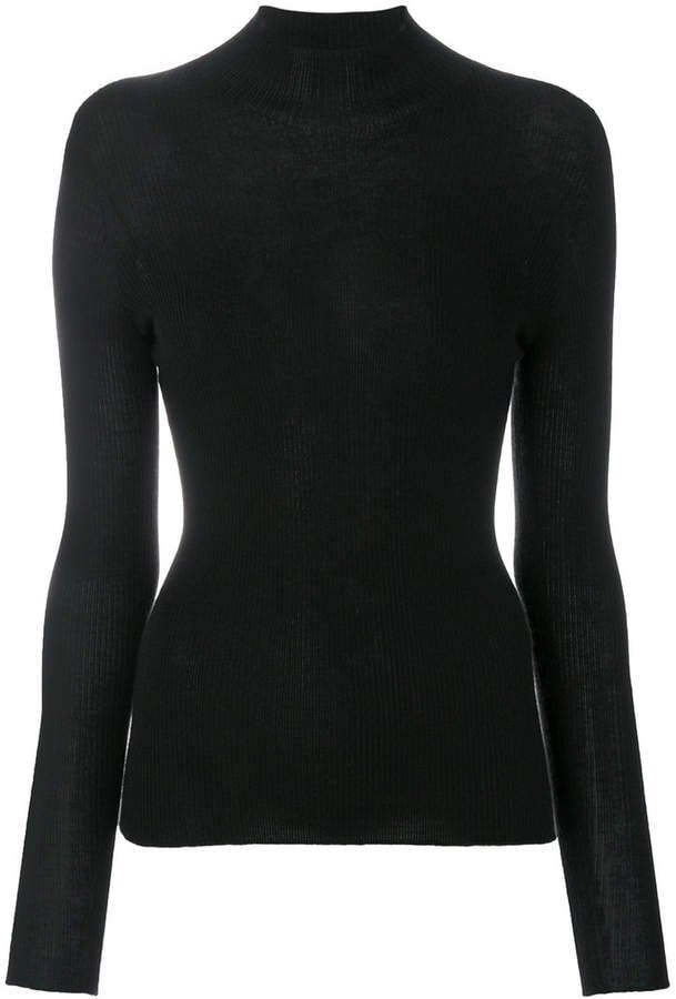 Gentry Portofino Ribbed Turtle Neck Jumper