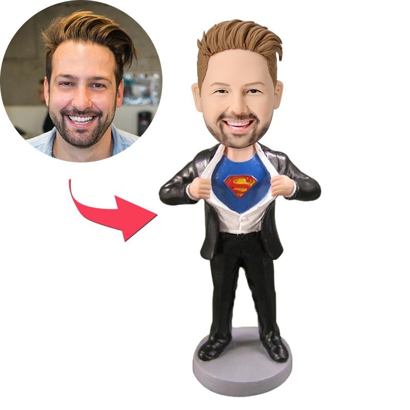 Comic Strip Supreman Custom Bobblehead The Funniest Gifts to Get Your