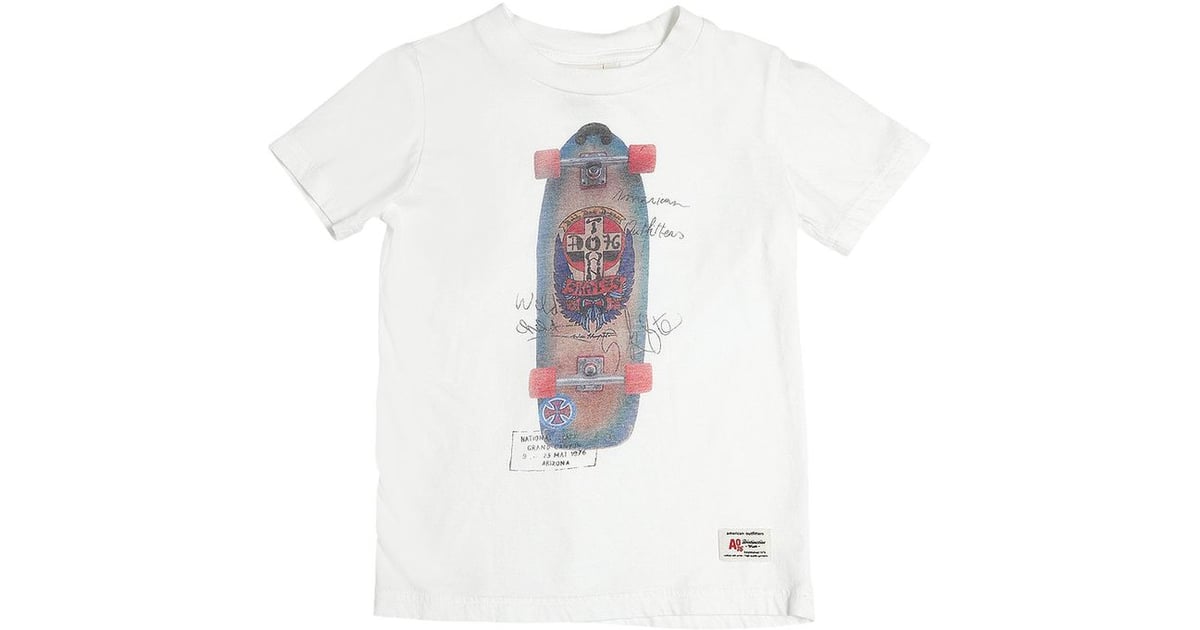 Skateboard Printed Cotton Jersey TShirt Toys and Gear For Skater