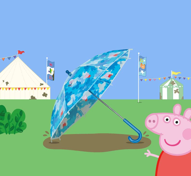 Hunter peppa 2025 pig umbrella