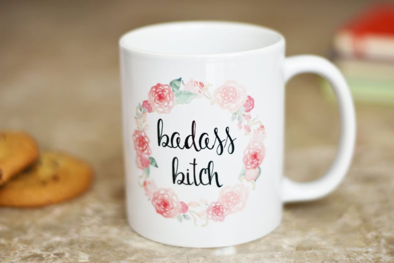 Badass Floral Mug