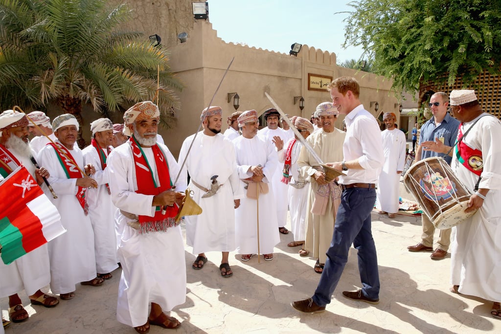 Prince Harry Visits Oman and United Arab Emirates | Pictures