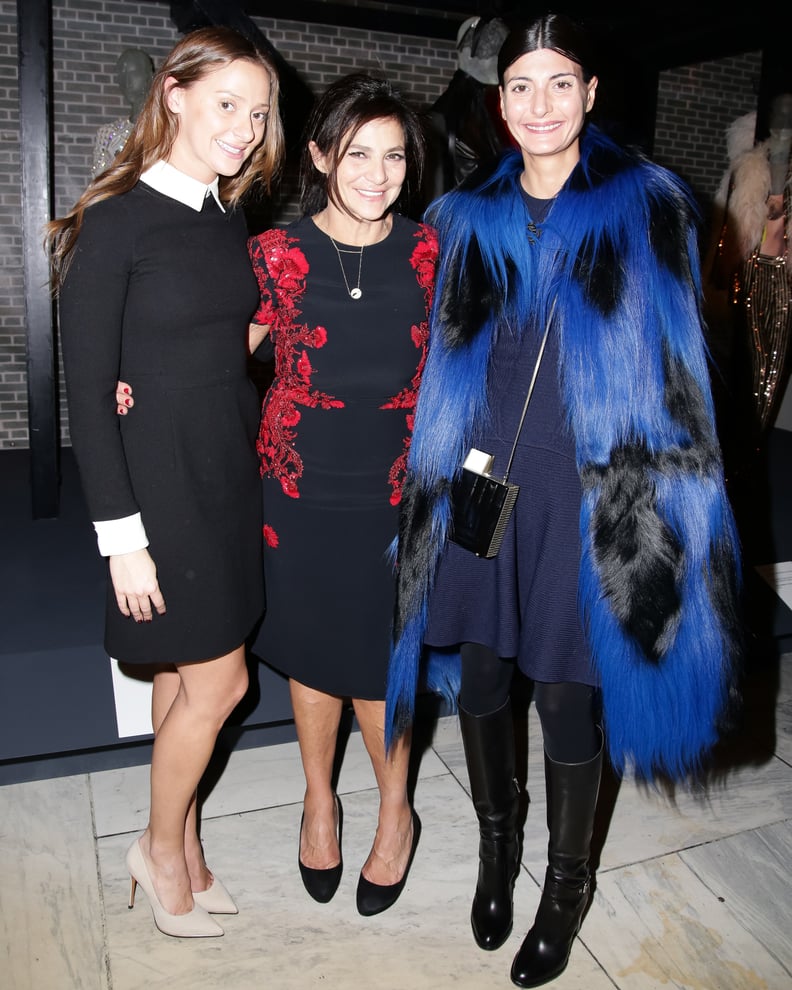 Marina Albright, Irene Albright, and Giovanna Battaglia