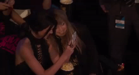 When They Snapped Selfies During a Commercial Break