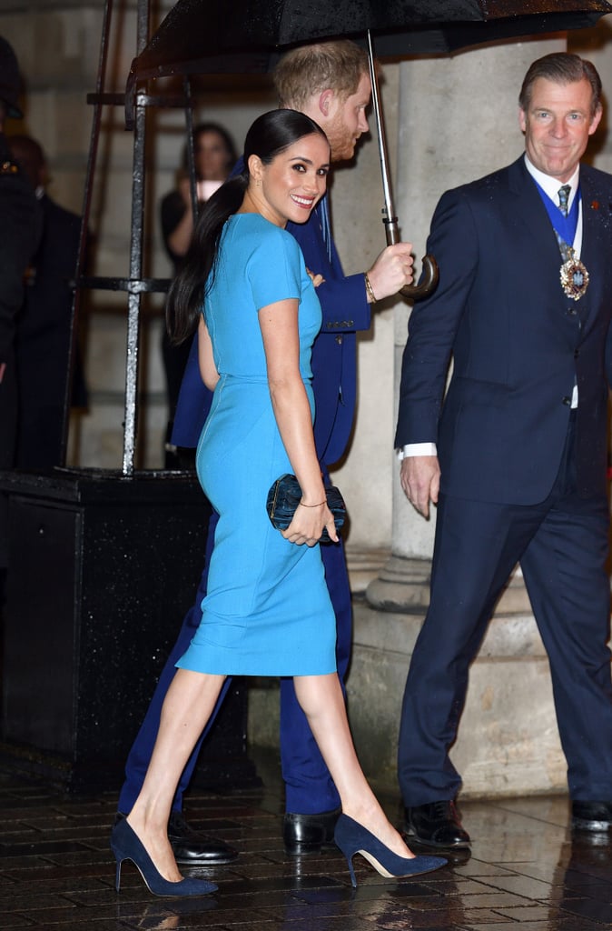 Prince Harry and Meghan Markle at the 2020 Endeavour Awards