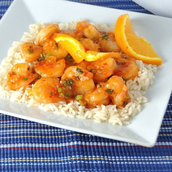 Stir-Fried Shrimp With Spicy Orange Sauce