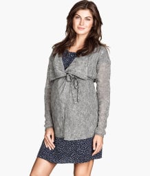 wool blend cardigan