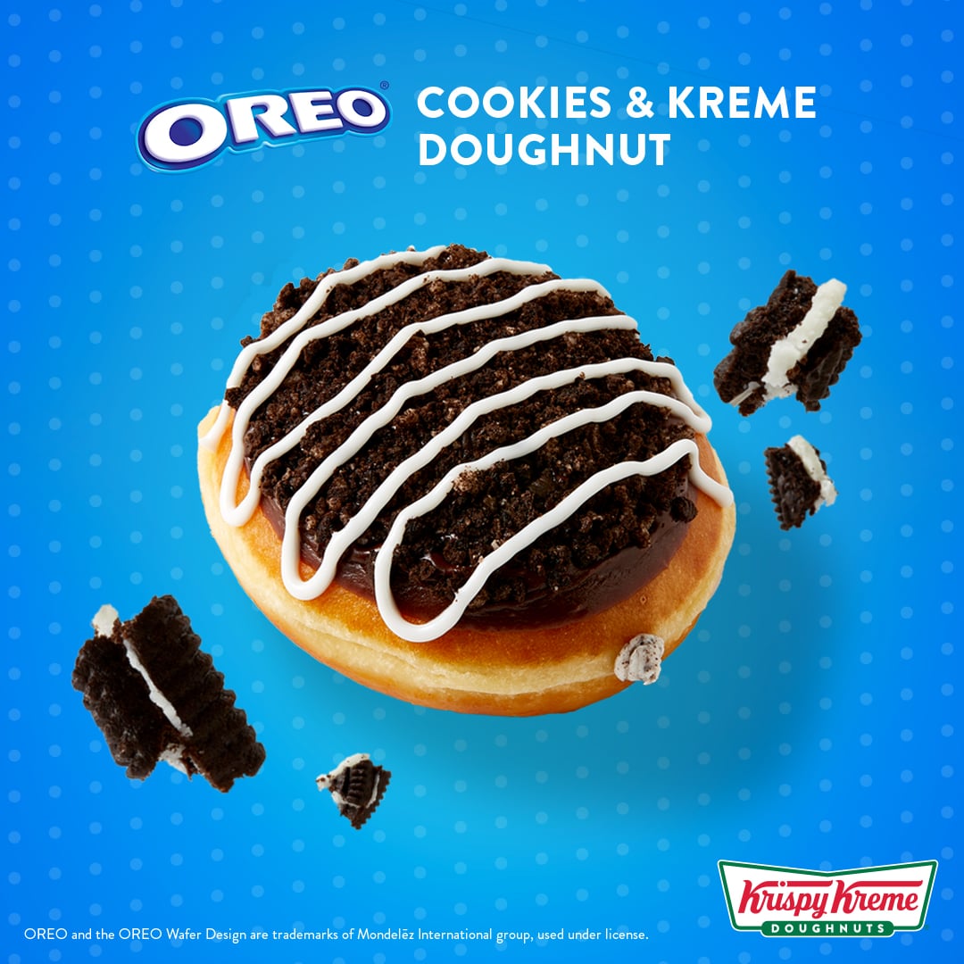 Krispy Kreme Cookie Doughnuts 2018 Popsugar Food