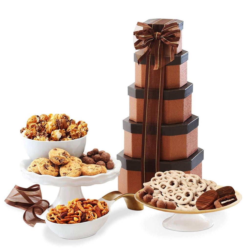 Gift Tower of Sweets These Gift Baskets Are the Perfect LastMinute